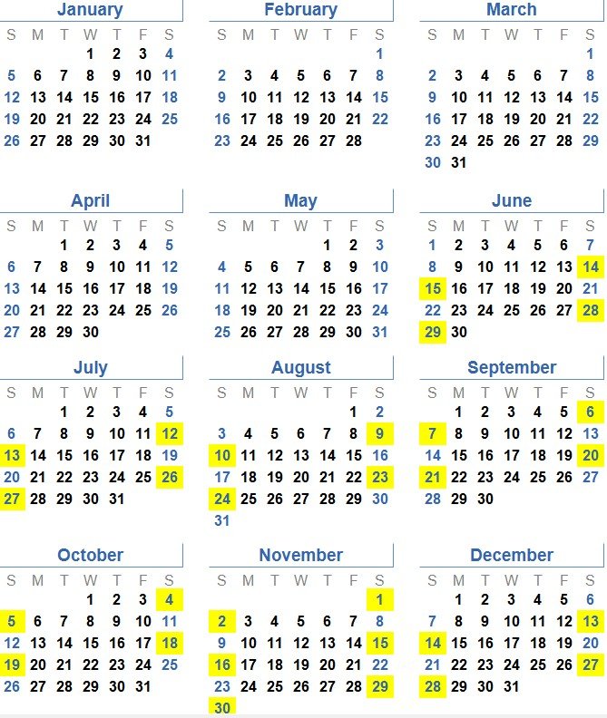 2025 calendar for virtual clinic